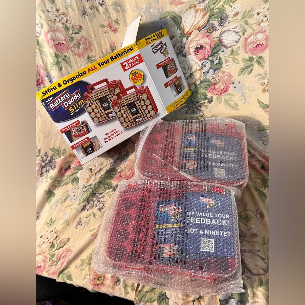 Slim Storage System - Red - Picture 3 of 12